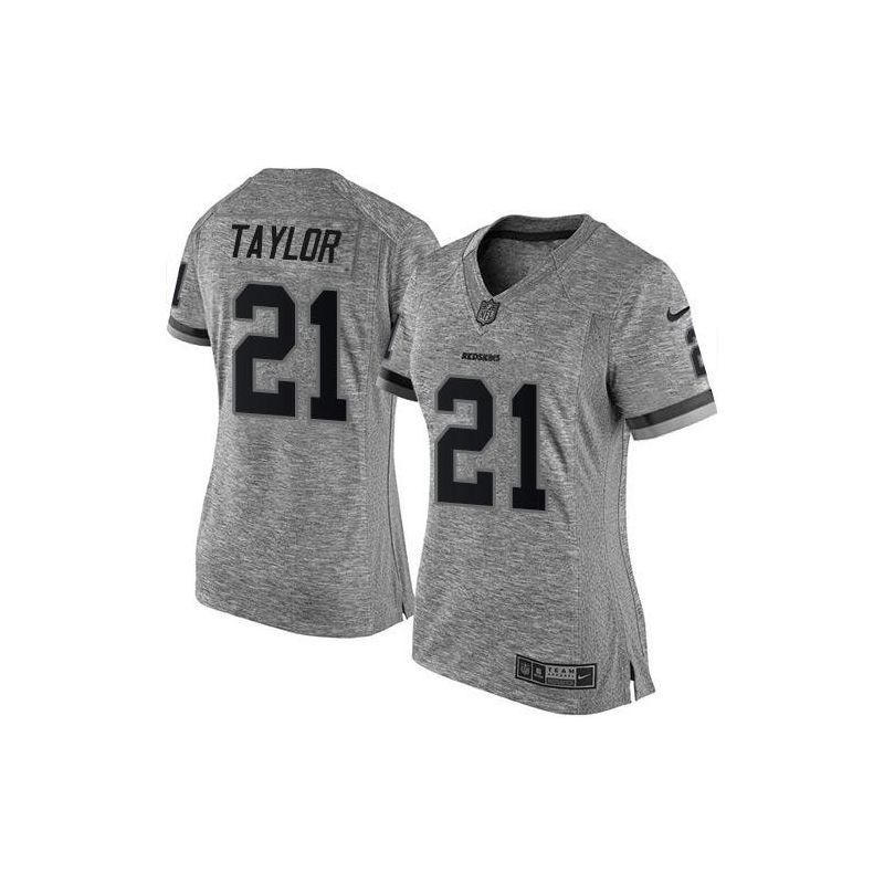 Cheap Sean Taylor Redskins Women Jersey From China Gridiron Gray #2