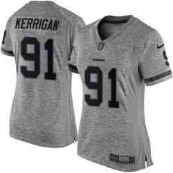 Cheap Ryan Kerrigan Redskins Women Jersey From China Gridiron Gray #9