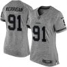 Cheap Ryan Kerrigan Redskins Women Jersey From China Gridiron Gray #9