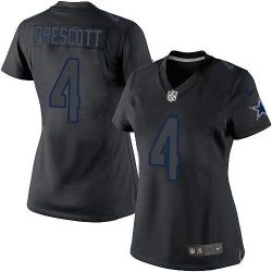 Cheap Dak Prescott Cowboys Women Jersey From China Impact Limited #4