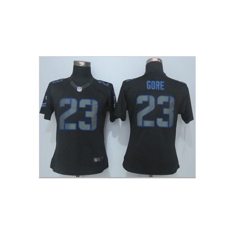 Cheap Frank Gore Colts Women Jersey From China Impact Limited #23