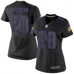 Cheap Adrian Peterson Vikings Women Jersey From China Impact Limited #28