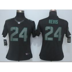 Cheap Darrelle Revis Jets Women Jersey From China Impact Limited #24