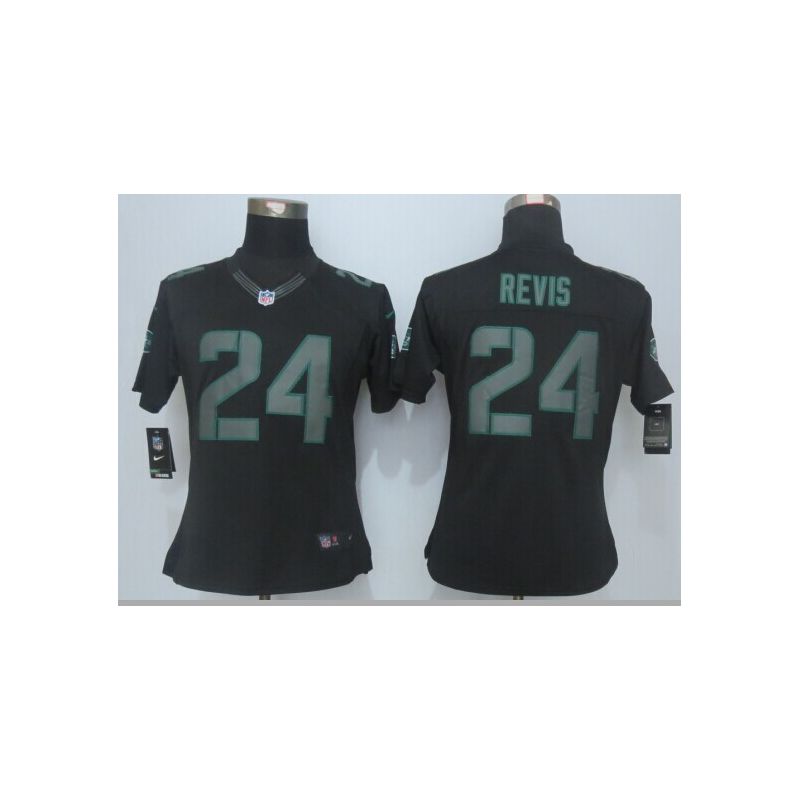 Cheap Darrelle Revis Jets Women Jersey From China Impact Limited #24