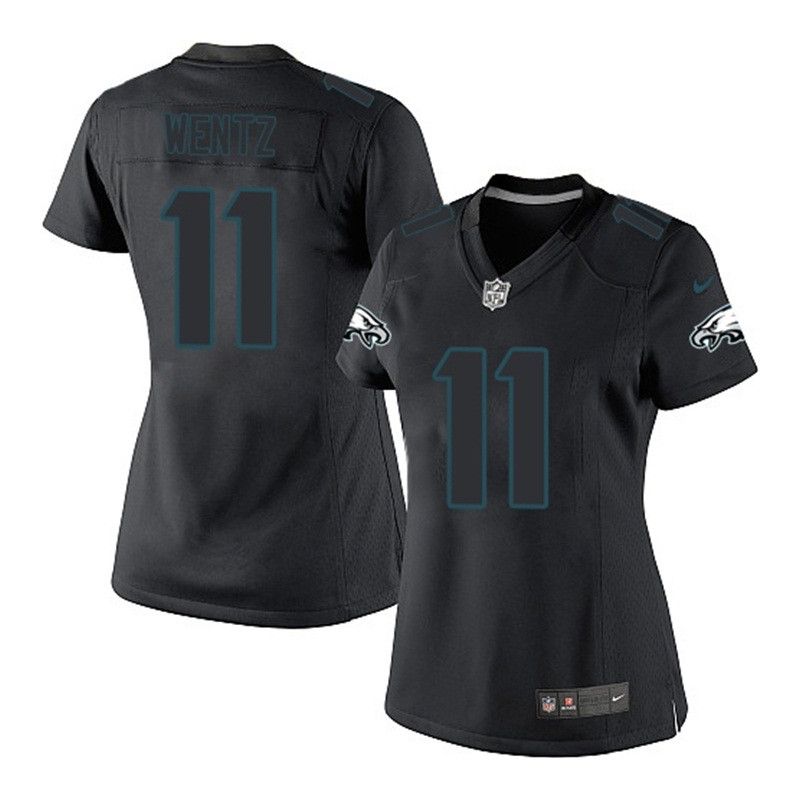 Cheap Carson Wentz Eagles Women Jersey From China Impact Limited #11