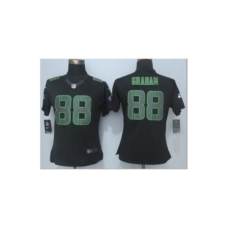 Cheap Jimmy Graham Seahawks Women Jersey From China Impact Limited #88