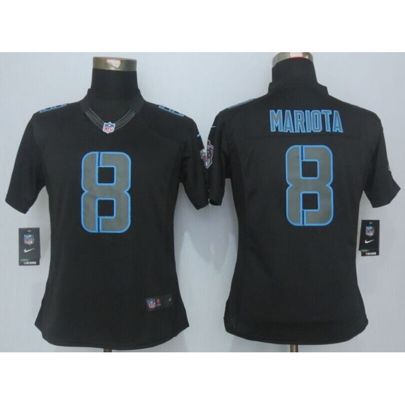 Cheap Marcus Mariota Titans Women Jersey From China Impact Limited #8