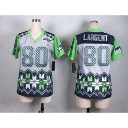 Cheap Steve Largent Seahawks Women Jersey From China Noble Fashion #80