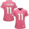 Cheap Larry Fitzgerald Cardinals Women Jersey From China Pink Bubble Gum #11