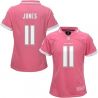 Cheap Julio Jones Falcons Women Jersey From China Pink Bubble Gum #11