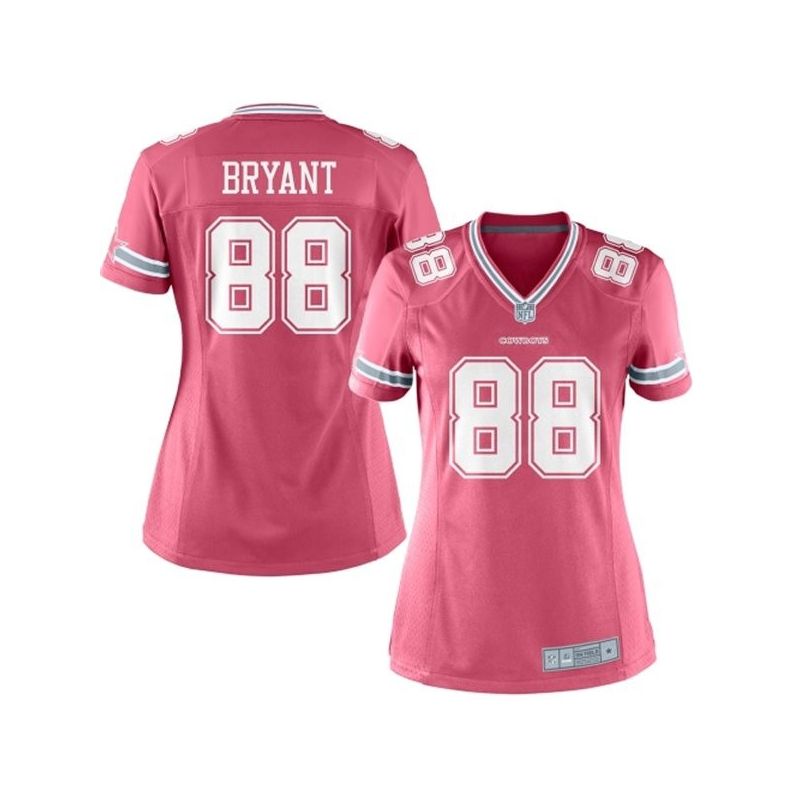 Cheap Dez Bryant Cowboys Pink Women Jersey From China Pink Bubble Gum #88