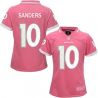Cheap Emmanuel Sanders Broncos Women Jersey From China Pink Bubble Gum #10