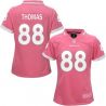 Cheap Demaryius Thomas Broncos Women Jersey From China Pink Bubble Gum #88