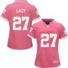 Cheap Eddie Lacy Packers Women Jersey From China Pink Bubble Gum #27