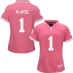 Cheap Pat Mcafee Colts Women Jersey From China Pink Bubble Gum #1