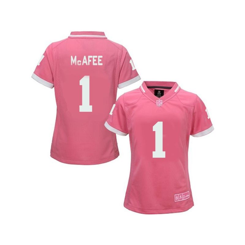 Cheap Pat Mcafee Colts Women Jersey From China Pink Bubble Gum #1