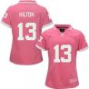 Cheap TY Hilton Colts Women Jersey From China Pink Bubble Gum #13