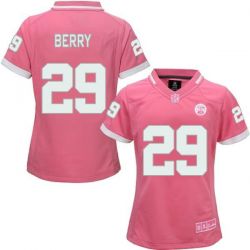 Cheap Eric Berry Chiefs Women Jersey From China Pink Bubble Gum #29