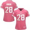 Cheap Melvin Gordon Chargers Women Jersey From China Pink Bubble Gum #28