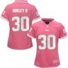 Cheap Todd Gurley II Rams Women Jersey From China Pink Bubble Gum #30