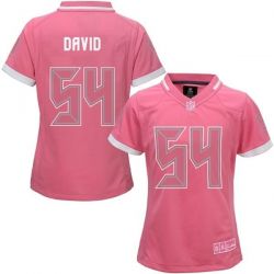 Cheap Lavonte David Buccaneers Women Jersey From China Pink Bubble Gum #54