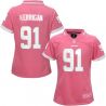 Cheap Ryan Kerrigan Redskins Women Jersey From China Pink Bubble Gum #91