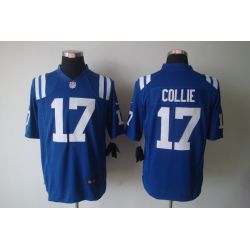 Cheap Austin Collie Colts Jersey #17 Blue From China Limited