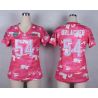 Cheap Brian Urlacher Bears Women Jersey From China Pink Camo #54