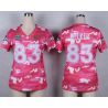 Cheap Wes Welker Broncos Women Jersey From China Pink Camo #83