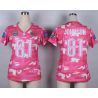 Cheap Calvin Johnson Lions Women Jersey From China Pink Camo #81