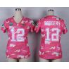 Cheap Aaron Rodgers Packers Women Jersey From China Pink Camo #12