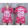 Cheap Jamaal Charles Chiefs Women Jersey From China Pink Camo #25