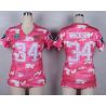 Cheap Bo Jackson Raiders Women Jersey From China Pink Camo #34