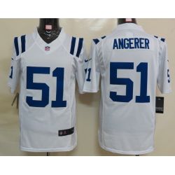 Cheap Pat Angerer Colts Jersey #51 White From China Limited