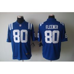 Cheap Coby Fleener Colts Jersey #80 Blue From China Limited