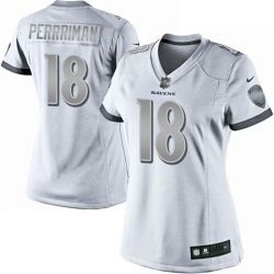 Cheap Breshad Perriman Ravens Women Jersey From China Platinum #18