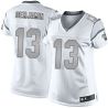 Cheap Kelvin Benjamin Panthers Women Jersey From China Platinum #13
