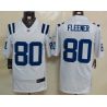 Cheap Coby Fleener Colts Jersey #80 White From China Limited