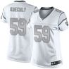 Cheap Luke Kuechly Panthers Women Jersey From China Platinum #59
