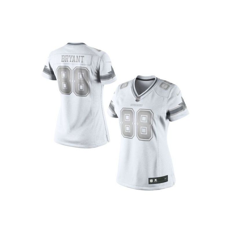 Cheap Dez Bryant Cowboys Women Jersey From China Platinum #88