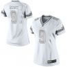 Cheap Tony Romo Cowboys Women Jersey From China Platinum #9