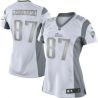 Cheap Rob Gronkowski Patriots Women Jersey From China Platinum #87