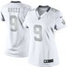 Cheap Drew Brees Saints Women Jersey From China Platinum #9