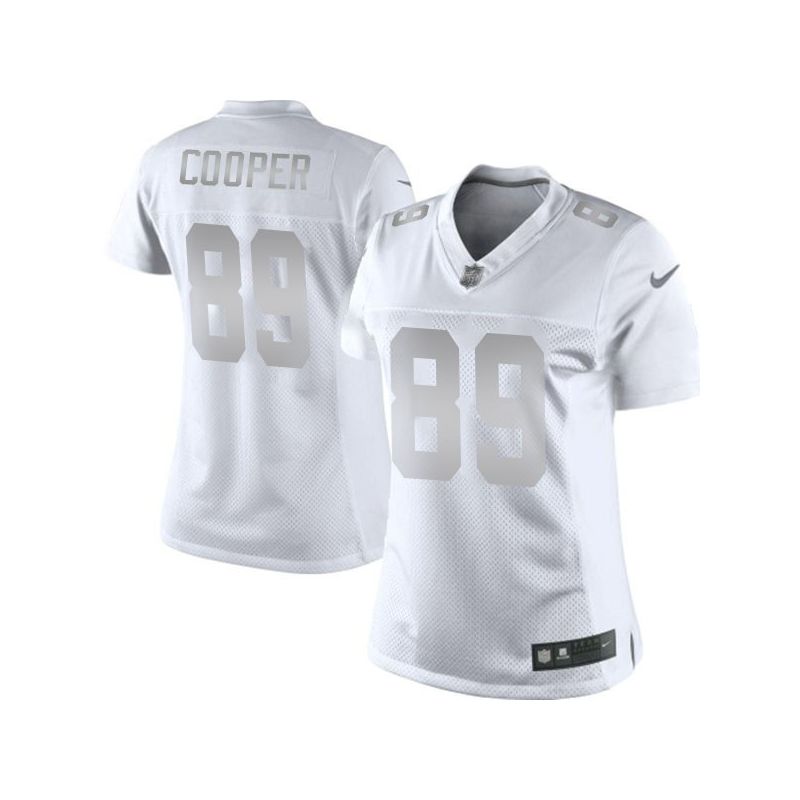 Cheap Amari Cooper Raiders Women Jersey From China Platinum #89