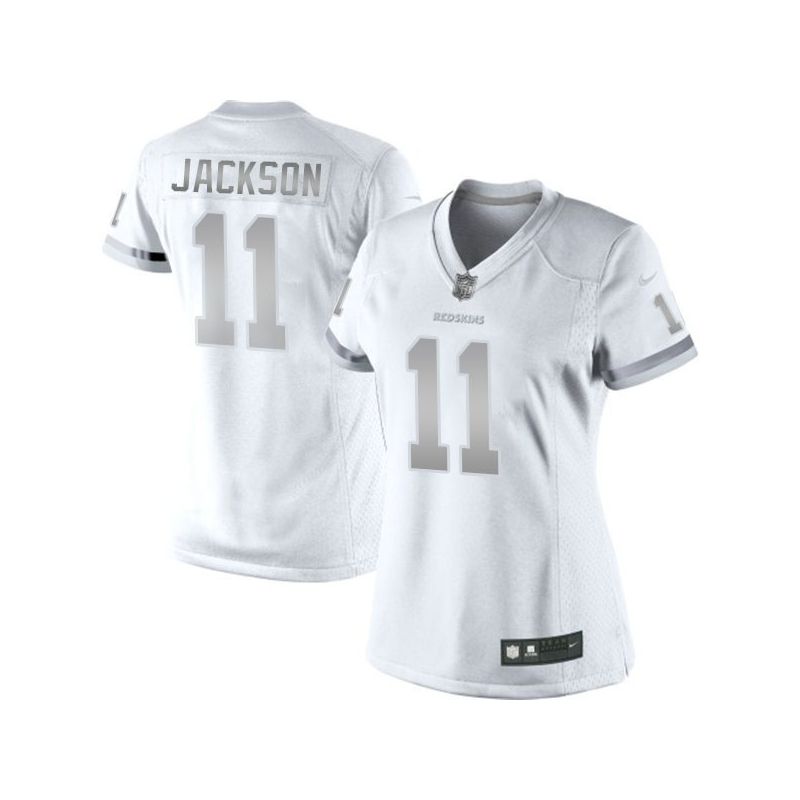 Cheap DeSean Jackson Redskins Women Jersey From China Platinum #11