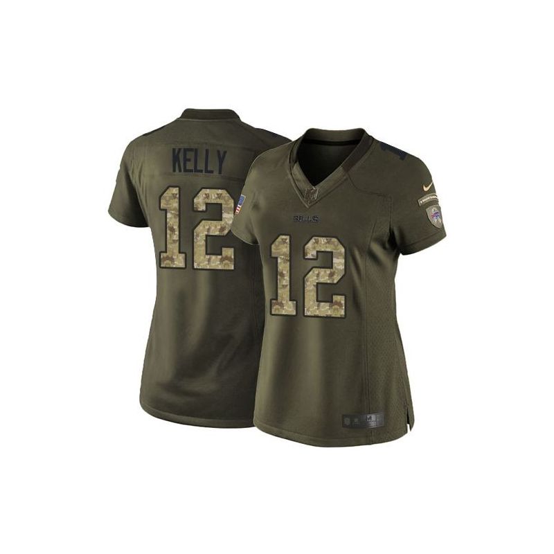 Cheap Jim Kelly Bills Women Jersey From China #12