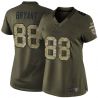 Cheap Dez Bryant Cowboys Women Jersey From China Olive Salute To Service #88