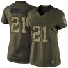 Cheap Ameer Abdullah Lions Women Jersey From China Olive Salute To Service #21
