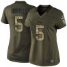 Cheap Blake Bortles Jaguars Women Jersey From China Olive Salute To Service #5