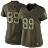 Cheap Amari Cooper Raiders Women Jersey From China Olive Salute To Service #89